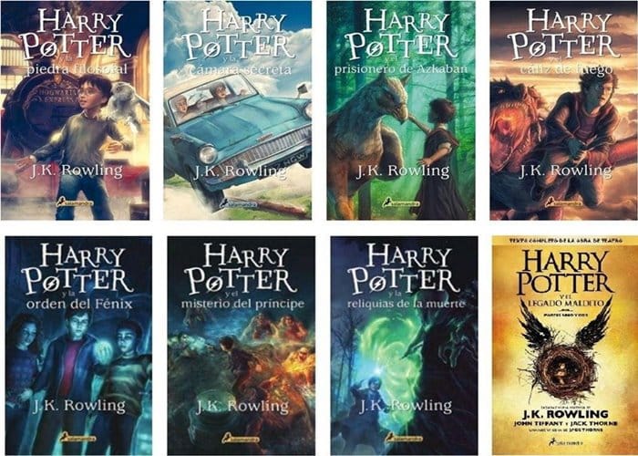 Libros más famosos - Harry Potter