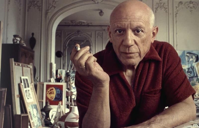 Retrato de Pablo Picasso - pintores más famosos del mundo